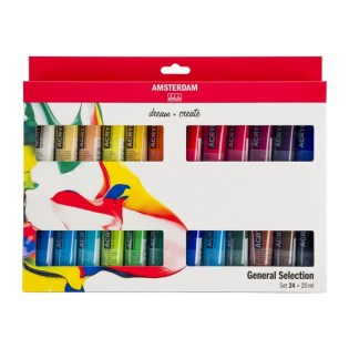 Talens Amsterdam Ακρυλικά Χρώματα  Σετ 24x20ml (TL17820424)