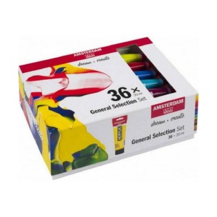 Talens Amsterdam Ακρυλικά Χρώματα  Σετ 36x20ml (TL17820436)