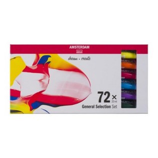 Talens Amsterdam Ακρυλικά Χρώματα  Σετ 72x20ml (TL17820472)
