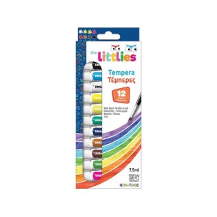 Τέμπερες Ζωγραφικής The Littlies 12 ml 12 Χρώματα (646031)