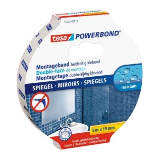 Tesa Powerbond Ταινία Στερέωσης Καθρεπτών Διπλής Όψης 5m X 19mm (557330002004)