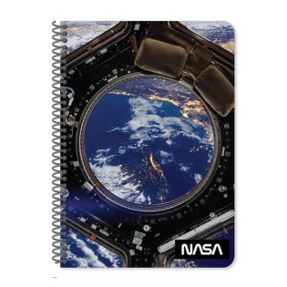Τετράδιο Σπιράλ Nasa 2 Θεμάτων 60Φύλλα 17x25cm Must (486087)