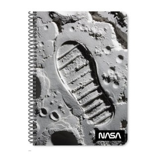 Τετράδιο Σπιράλ Nasa 2 Θεμάτων 60Φύλλα 17x25cm Must (486087)