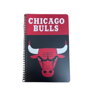 Τετράδιο Σπιράλ Chicago Bulls 2 Θεμάτων 70Φύλλα 17x25cm Back me Up (338-94402)