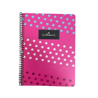 Τετράδιο Σπιράλ Hallmark 2 Θεμάτων 70Φύλλα 17x25cm Dots (333-29402)