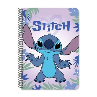 Τετράδιο Σπιράλ Lilo&Stitch Θεμάτων 60Φύλλα 17x25cm Must (564976)