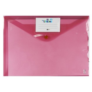 The Littlies Φάκελος Κουμπί A4 Κόκκινο (620621)