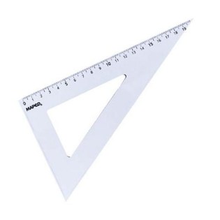 Τρίγωνο Maped Cristal 146 Διαφανής 21cm 60° (146122)
