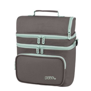 Τσάντα Φαγητού Νηπίου POLO Double Cooler Ash-Turquoise (907-096-2759) 2025
