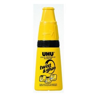 UHU Υγρή Κόλλα Twist & Glue Γενικής Χρήσης 35ml (63846)
