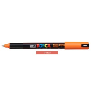 Uni Posca Μαρκαδόρος Ζωγραφικής PC-1MR/4 Orange