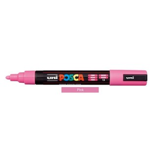 Uni Posca Μαρκαδόρος Ζωγραφικής PC-5M 13 Pink