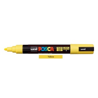 Uni Posca Μαρκαδόρος Ζωγραφικής PC-5M 2 Yellow