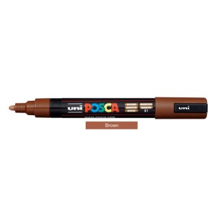 Uni Posca Μαρκαδόρος Ζωγραφικής PC-5M 21 Brown