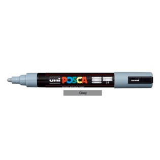 Uni Posca Μαρκαδόρος Ζωγραφικής PC-5M 37 Grey