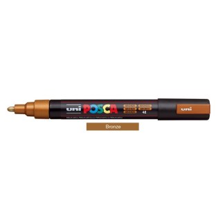 Uni Posca Μαρκαδόρος Ζωγραφικής PC-5M 42 Bronze