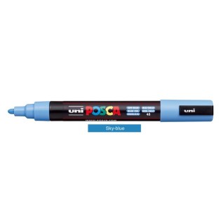 Uni Posca Μαρκαδόρος Ζωγραφικής PC-5M 48 Sky Blue