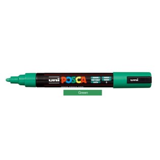 Uni Posca Μαρκαδόρος Ζωγραφικής PC-5M 6 Green