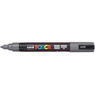 Uni Posca Μαρκαδόρος Ζωγραφικής PC-5M 82 Deep Grey