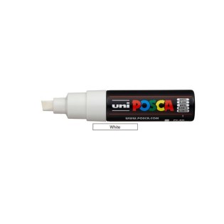 Uni Posca Μαρκαδόρος Ζωγραφικής PC-8K 1 White