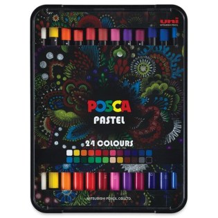 Uni Posca Pastel Κεριού Σετ 20 τεμ (UNIPOS-KPA-10024C)