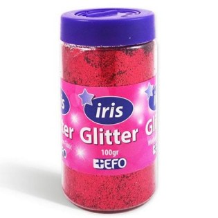Χρυσόσκονη +Efo Iris 100gr Κόκκινο