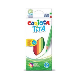 Ξυλομπογιές Carioca Tita 12 Xρωμάτων (42793)