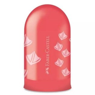 Ξύστρα Faber Castell Jelly Κόκκινο (583213)