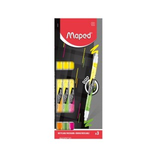 Maped Duo Classic Υπογραμμιστής σε Blister 6 Χρώματα (734127)