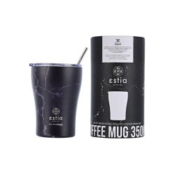Estia Θερμός Coffee Mug Save the Aegean 350ml Pentelica (01-16913)