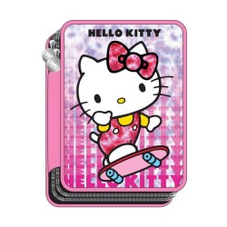Hello Kitty Σχολική Κασετίνα Δημοτικού Gim (335-71100) 