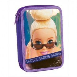 Κασετίνα Δημοτικού Gim με Δύο Θήκες Γεμάτη Barbie Among the Stars (349-68100)