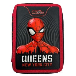 Spiderman Queens Κασετίνα Διπλή Γεμάτη Must (508118)