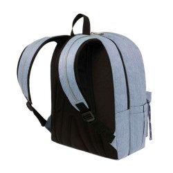 POLO Σχολική Τσάντα Πλάτης Double Scarf Jean Style (901-235-5502) 2023