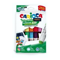 Carioca Temperello Fabric Στερεά Τέμπερα Υφάσματος 10 Χρώματα (42324)