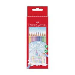 Ξυλομπογιές Faber Castell Pastel 12 Χρωμάτων (111211)