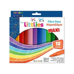 Μαρκαδόροι Ζωγραφικής The Littlies Χοντροί 12 Χρώματα (646034)