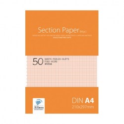 Μπλοκ Μιλλιμετρέ A&G Paper A4 (21X30) 50 Φύλλα