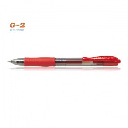 Pilot Στυλό Gel G-2 0.7mm Κόκκινο (BL-G2-7R)