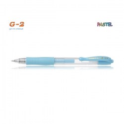 Pilot Στυλό Gel G-2 0.7mm Μπλε Παστέλ (BL-G2-7PAL)