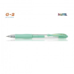 Pilot Στυλό Gel G-2 0.7mm Πράσινο Παστέλ (BL-G2-7PAG)
