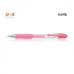 Pilot Στυλό Gel G-2 0.7mm Ροζ Παστέλ (BL-G2-7PAP)