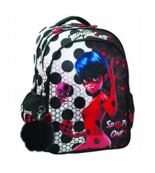 Σχολική Τσάντα Δημοτικού LadyBug Dots Gim (346-02031) 