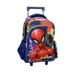 Spiderman Σχολικό Τρόλεϊ Δημοτικού Gim Silver Eyes (337-06074) 2024
