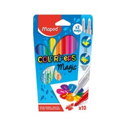 Μαρκαδόροι Maped Color Peps Magic 10 Χρώματα Washable (844612)