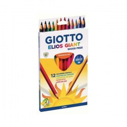 Ξυλομπογιές Giotto Jumbo 12 Χρωμάτων (221500)
