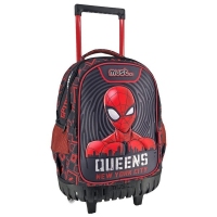 Spiderman Queens Σχολικό Τρόλεϊ Δημοτικού Must (508117)  