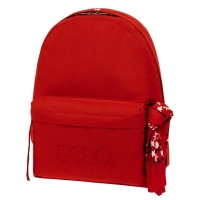 POLO με Μαντήλι Σχολική Τσάντα Scarlet Κόκκινο Original Κλασική (901-135-3000) 2024